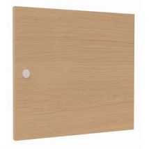 Porte 1 Case Avec Serrure À Clé Sans Fente Chêne Clair
