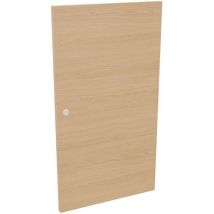 EOL - Porte 2 cases serrure clé avec fente courrier chêne clair - 715x37.4 cm - Éco-responsable, 45% recyclé