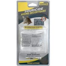 Lucifer - Appât céréales souricide Avoine décortiquée - Boîte 20g - Efficace et pratique