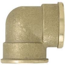 Coude Femelle 90 - 20x27mm (3/4) - Laiton