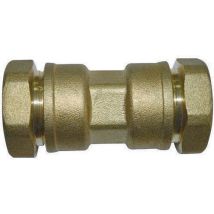 Jonction Égale Pour Tuyau Polyéthylène 25mm - Laiton