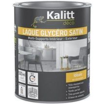 Kalitt - Laque Glycéro Satin Vert - 500 mL - Multi-supports - Finition Éclatante
