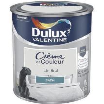 Peinture Crème De Couleur Satin - 0.5 L - Lin Brut