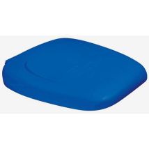 Gilac - Couvercle pour support sac 120 L - Plastique Bleu - Gestion des déchets