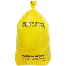 Lot de 25 - Sac Jaune - 152 X 91 Cm