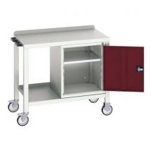 Etabli Verso 300kg Acier Rouge 1000mm 1 Tablette - Bott