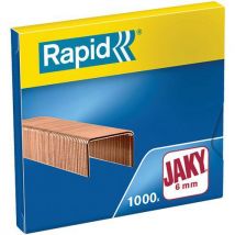 Agrafe Jaky Cuivrée. Boît Présentoir De 20x1000