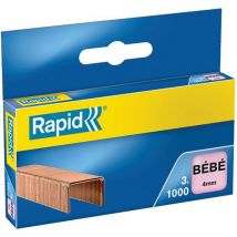 Agrafe Bébé Cuivrée. De 2000 + 1000