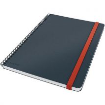 Cahier Cosy Ligné À Spirale Gris