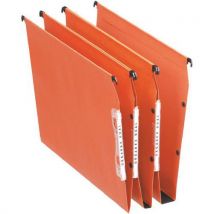 Dossier Suspendu Dual - Fond 15 - Carton - Orange