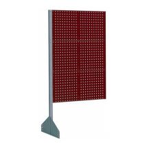 Bott - Rack de panneau simple face 1.0M - 3 panneaux - Perfo SS Expansion Rouge - 1850mm H x 1000mm L - Emballage recyclable