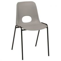Chaises Floride M2 Pièt.noir Coque 0928 Gris Clair