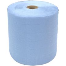 Essuie-tout Bleu Triple Épaisseur Sans Silicone 750 Feuilles Par Rouleau