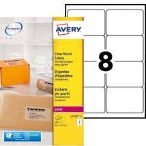 Lot de 200 - Etiquettes D'expédition Laser Transparent 991 X 677 Mm