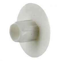 Lot de 100 - Obturateur Plastique Blanc Pour Trou 5mm