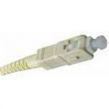 Lot de 12 - Pigtail Raccord Fibre - Om5 Sc - 1.5m - Vert.