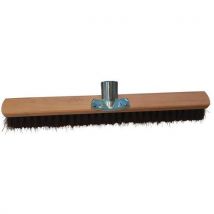 Balai En Bois - Poils De Coco Synthétique Pet - 60 Cm