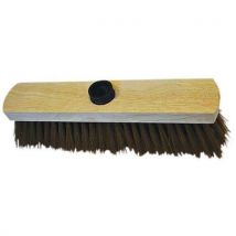 Balai En Bois - Poils De Coco Synthétique Pet - 29 Cm
