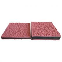 Plaque Antivibratoire Adekwat - Noir Et Rose