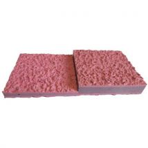 Plaque Antivibratoire Adekwat - Violet Et Rose