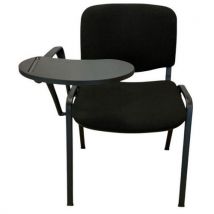 Chaise Reconditionnée - Avec Tablette - Noire