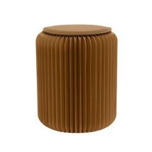 Tabouret Pliable Flexistool - H 42 Cm - Marron - Paperflow