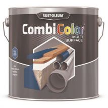 Lot de 2 - Combicolor Multi-surface 25l Bleu Gentiane Ral5010