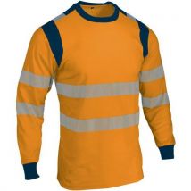 Tshirt Haute Visibilité Orange M