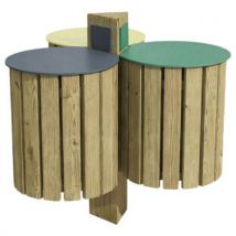 Poubelle Dinard 150l - Pin