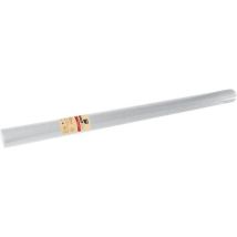 Lot de 6 - Nappe Jetable Papier Damassé - Rouleau 25 M Blanc
