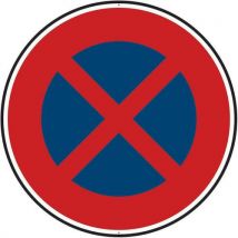 Panneau Arrêt Et Stationnement Interdit B6d -850mm-cl2