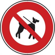 Panneau Signalisation Interdit Aux Chiens Cl2 Blx02 - 650mm