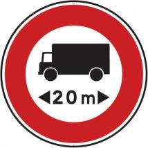 Panneau Limitation De Longueur 20 M-650mm-cl2