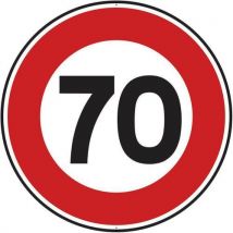 Panneau Limitation Vitesse 70 Km/h-850mm-cl2