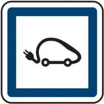 Panneau De Signalisation Véhicules Électriques-500mm-cl2