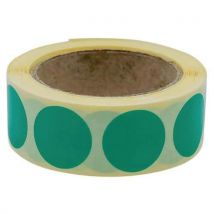 Pastille Adhésive Amovible En Rouleau Vert - Manutan