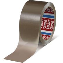Tesa - Ruban adhésif polypropylène 4280 - 100m x 48mm Havane - Résistant et recyclable