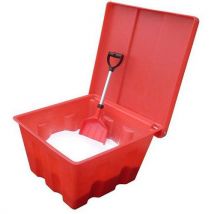 Bac À Sel Ou À Sable 100 L 100 Litres Rouge