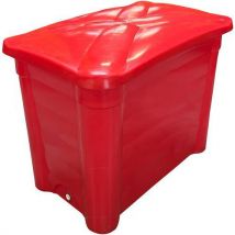 Bac De Stockage Avec Couvercle - 325l - Rouge
