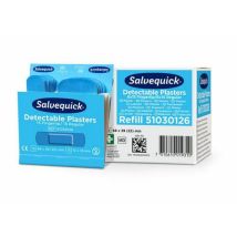 Salvequick - Recharge Pansements Détectables - 30 Pièces - Hygiène et Sécurité