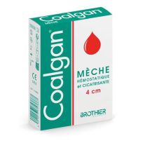 Coalgan - Mèches hémostatiques stériles - 5 pièces - Urgence et premiers secours