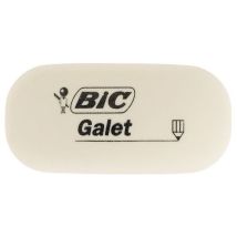 Lot de 12 - Gomme Galet Bic