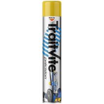 Rocol - Peinture Aérosol Traitvite Jaune Trafic 750ml - Marquage Permanent NSF Certifié