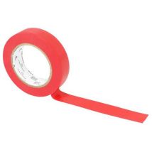 3M - Ruban d'isolation électrique Temflex 165 - 10m x 15mm Rouge - Haute performance et durabilité