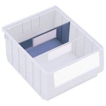 Bito - Séparateur Transversal pour Bac Tiroir - Polypropylène Transparent - 234x140mm - Recyclable