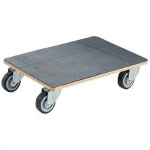 Plateau Roulant Hétre F=250 Kg 600x400x140 Mm