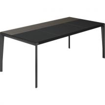 Bureau X9 Et Insert En Cuir Noir 181x101x75