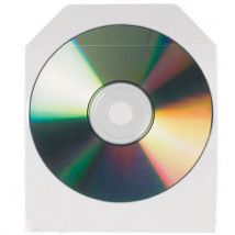 Lot de 150 - Pochettes Non-adhésives Pour Cd/dvd: 125x128mm: Avec Rabat
