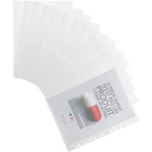Lot de 60 - Enveloppes Perforées A4: Pp Transparant