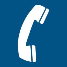 Panneau D'information - Téléphone 200x200 Mm